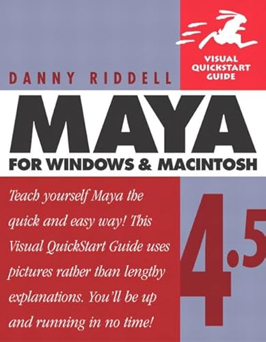 Beispielbild fr Maya 4.5 for Windows and Macintosh zum Verkauf von Better World Books