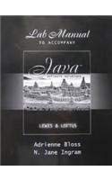 Stock image for Lab manual to accompany Java Software Solutions by Bloss for sale by a2zbooks