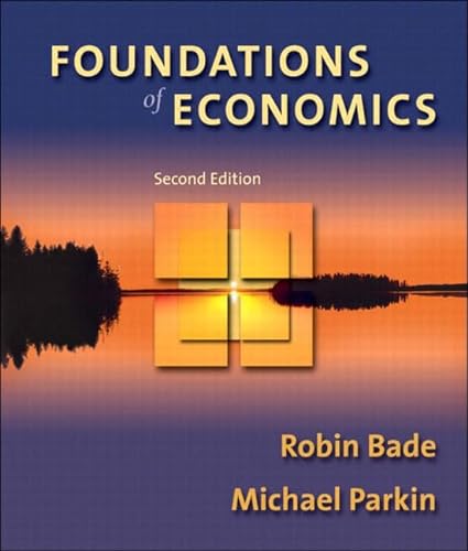 9780321178565: Foundations of Economics