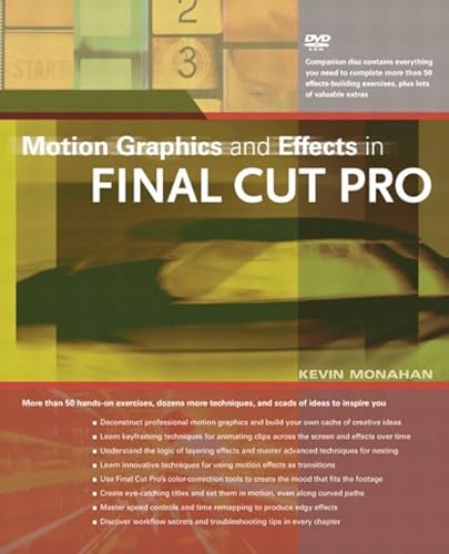 Stock image for Motion Graphics and Effects in Final Cut Pro for sale by Better World Books: West