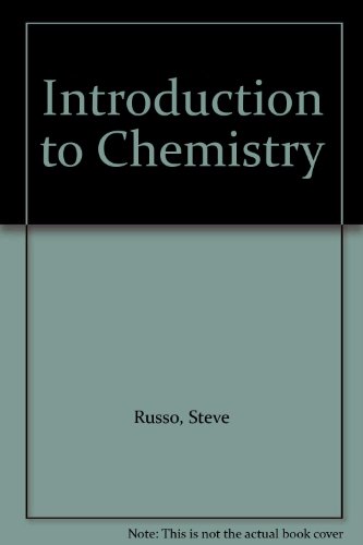 Introduction to Chemistry (9780321179296) by Steve Russo; Michael E. Silver