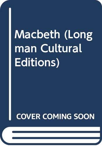 9780321182753: Macbeth: A Longman Cultural Edition