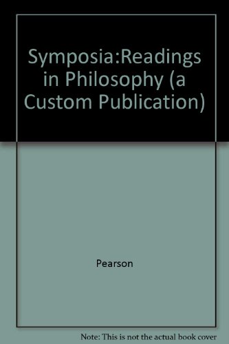 Symposia: Readings in Philosophy (9780321185143) by Pearson Prentice Hall