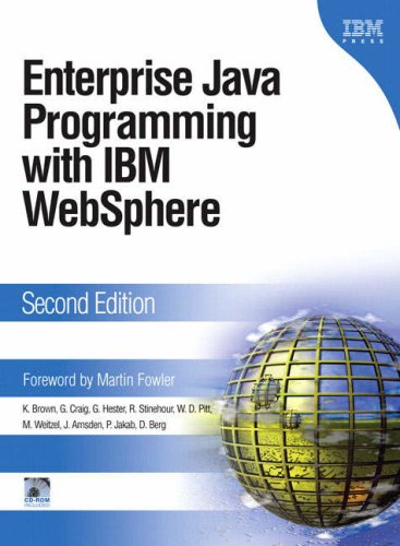 9780321185792: Enterprise Java Programming with IBM WebSphere