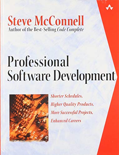 Imagen de archivo de Professional Software Development: Shorter Schedules, Higher Quality Products, More Successful Projects, Better Software Careers a la venta por Chiron Media