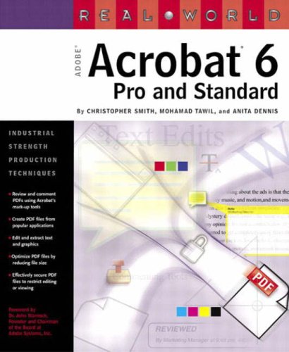 Stock image for Real World Adobe Acrobat 6: Pro and Standard for sale by Wonder Book
