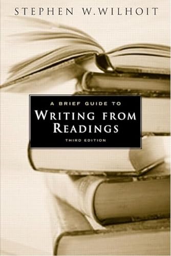 9780321194619: A Brief Guide to Writing from Readings