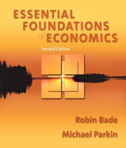 Stock image for Essential Foundations of Economics, 2nd Edition for sale by a2zbooks