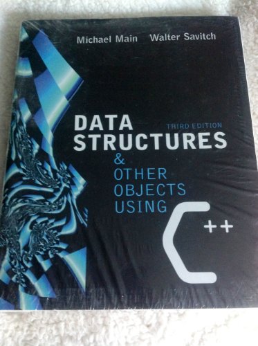 9780321197160: Data Structures & Other Objects Using C++
