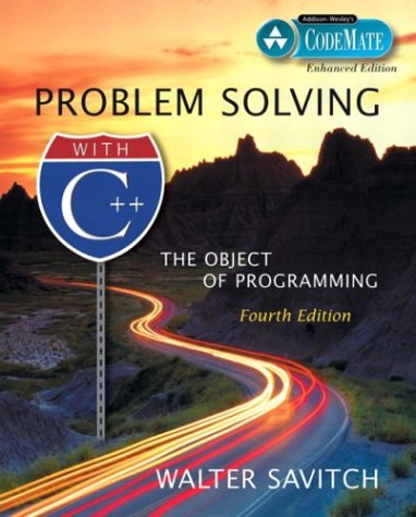 9780321197207: Problem Solving with C++: The Object of Programming, CodeMate Enhanced Edition: United States Edition