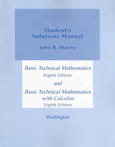 Stock image for Student's Solutions Manual for sale by HPB-Red