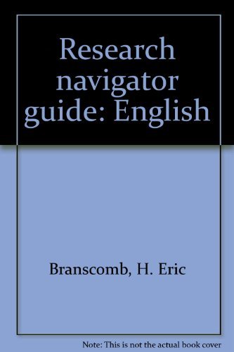 Stock image for Research navigator guide: English for sale by Bookmans