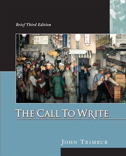 9780321203052: The Call to Write