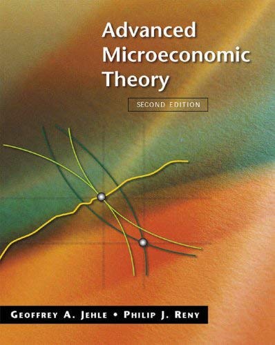 9780321204530: Advanced Microeconomic Theory (International Edition)