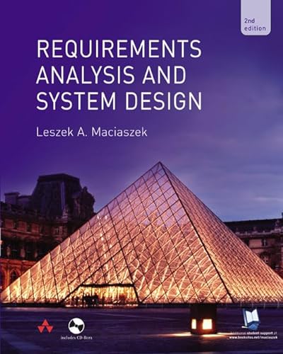 Stock image for Requirements Analysis and System Design for sale by PsychoBabel & Skoob Books