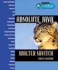 Beispielbild fr Absolute Java zum Verkauf von Better World Books: West