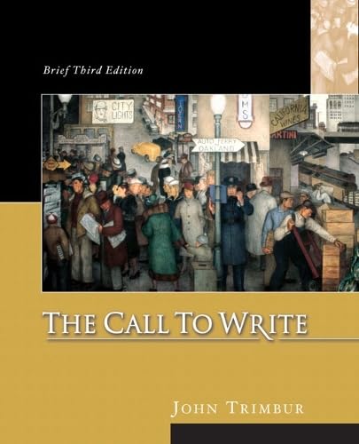 Beispielbild fr The Call to Write zum Verkauf von BooksRun