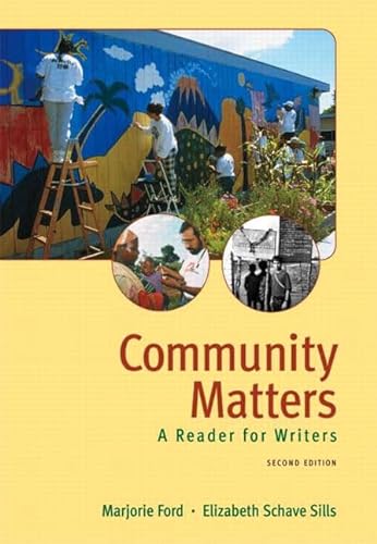 9780321207838: Community Matters: A Reader for Writers