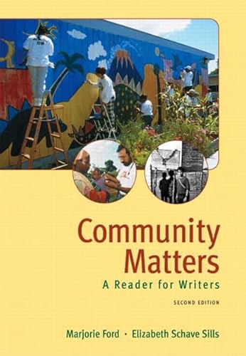 9780321207838: Community Matters: A Reader for Writers (2nd Edition)