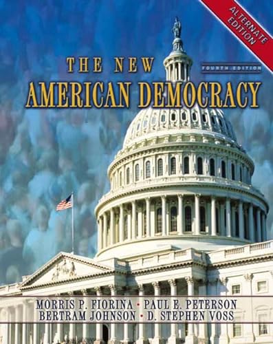 Imagen de archivo de The New American Democracy a la venta por Better World Books
