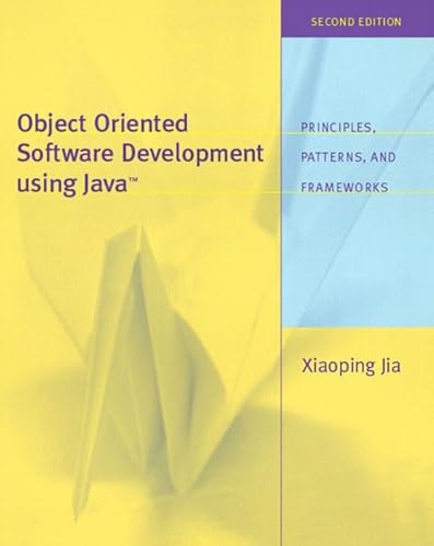 9780321210739: Object Oriented Software Development Using Java: International Edition