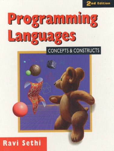 Beispielbild fr Programming Languages : Concepts and Constructs. zum Verkauf von Buchpark