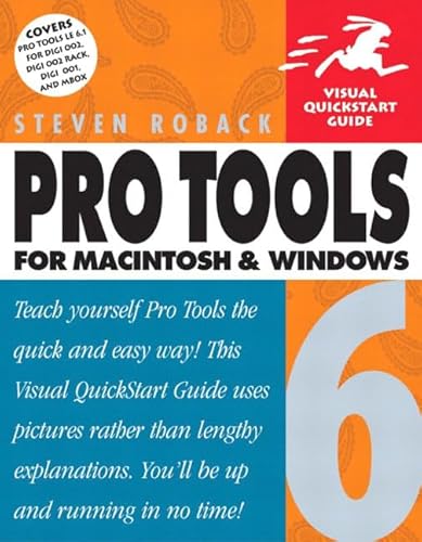 9780321213150: Pro Tools 6 for Macintosh and Windows: Visual QuickStart Guide