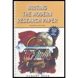 9780321216366: Writing the Modern Research Paper (MLA Update)