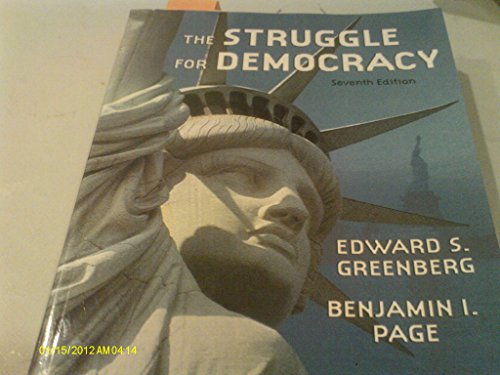 Beispielbild fr The Struggle for Democracy (Paperbound) zum Verkauf von ThriftBooks-Dallas