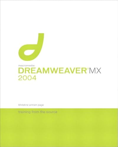 9780321219190: Macromedia Dreamweaver Mx 2004: Training from the Source