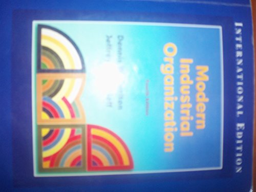 9780321223418: Modern Industrial Organization: International Edition