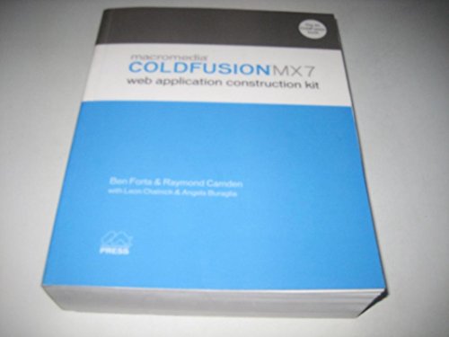Immagine dell'editore per Macromedia ColdFusion MX 7 Web Application Construction Kit venduto da Better World Books Ltd
