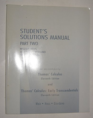 9780321226471: Thomas' Calculus