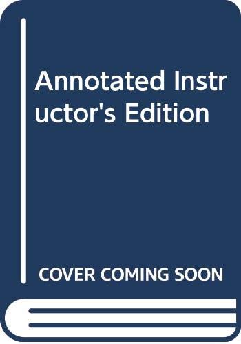 Annotated Instructor's Edition (9780321227461) by Ellenbogen