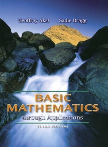 Imagen de archivo de Basic Mathematics through Applications a la venta por Better World Books