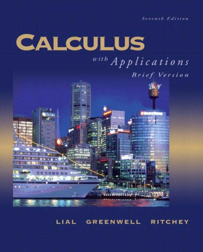 Stock image for Calculus with Applications for sale by Better World Books