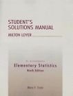 Beispielbild fr Student's Solution Manual (To Accompany Essentials of Statistics) zum Verkauf von Wonder Book