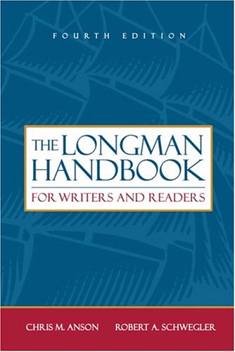 Beispielbild fr The Longman Handbook for Writers and Readers zum Verkauf von Better World Books