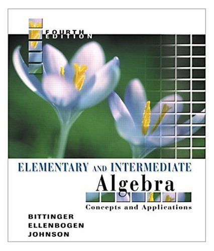 9780321233837: Elementary And Intermediate Algebra: Concepts And Applications