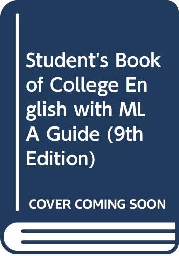 Student's Book of College English with MLA Guide, Ninth Edition (9780321236333) by Skwire, David; Wiener, Harvey S.