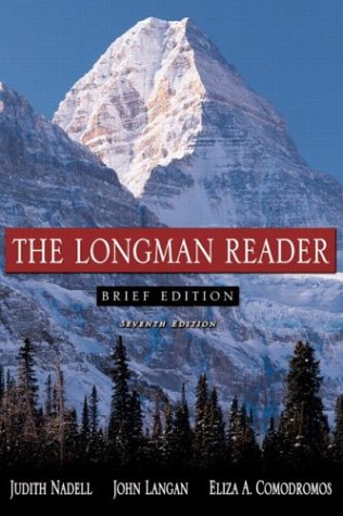 Stock image for The Longman Reader, 7th Edition for sale by Wonder Book
