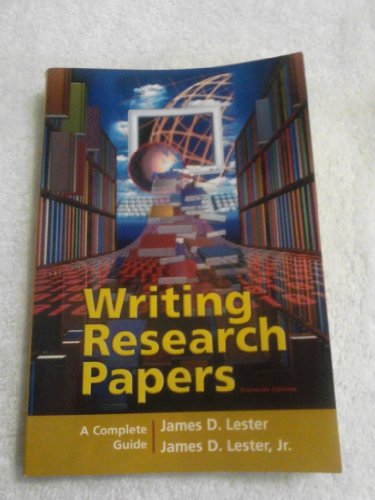 Beispielbild fr Writing Research Papers : A Complete Guide (11th Edition) (Writing Research Papers) zum Verkauf von BookHolders