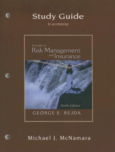 Imagen de archivo de Principles of Risk Management and Insurance a la venta por Hawking Books