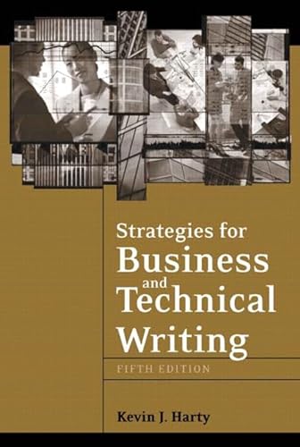 Beispielbild fr Strategies for Business and Technical Writing (5th Edition) zum Verkauf von Wonder Book