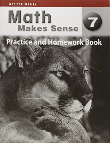 Stock image for Math Makes Sense 7 : Practice and Homework Book for sale by Blue Vase Books