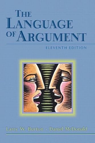 Beispielbild fr Language of Argument, The (11th Edition) zum Verkauf von Wonder Book