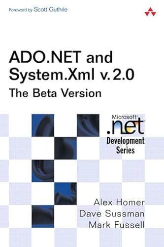Imagen de archivo de ADO.Net and System.Xml.Net v. 2.0: The Beta Version a la venta por Phatpocket Limited