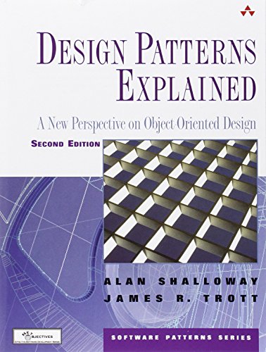 Beispielbild fr Design Patterns Explained: A New Perspective on Object Oriented Design, 2nd Edition (Software Patterns) zum Verkauf von BooksRun