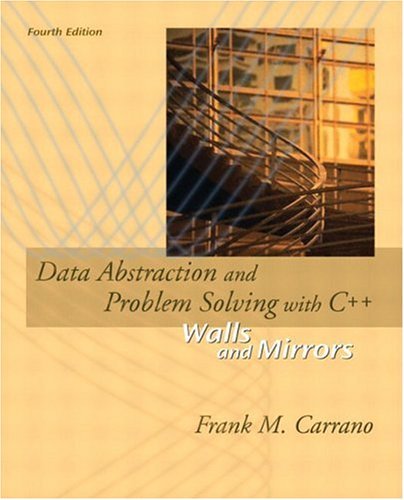 9780321247254: Data Abstraction and Problem Solving with C++: Walls and Mirrors: United States Edition