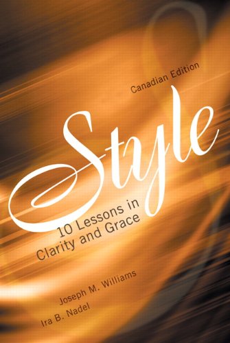 Stock image for Style: Ten Lessons in Clarity and Grace, Canadian Edition for sale by ThriftBooks-Atlanta